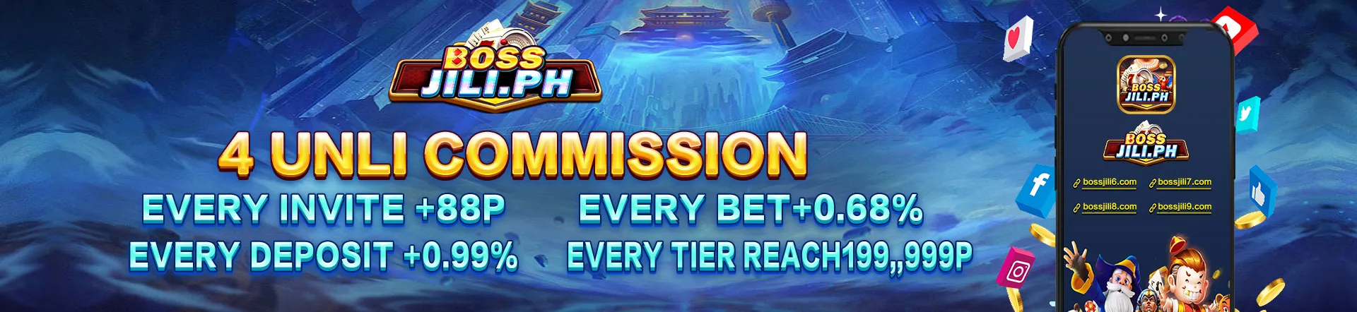 bossjili bonus commission